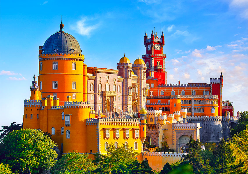 Il Palacio Nacional a Sintra