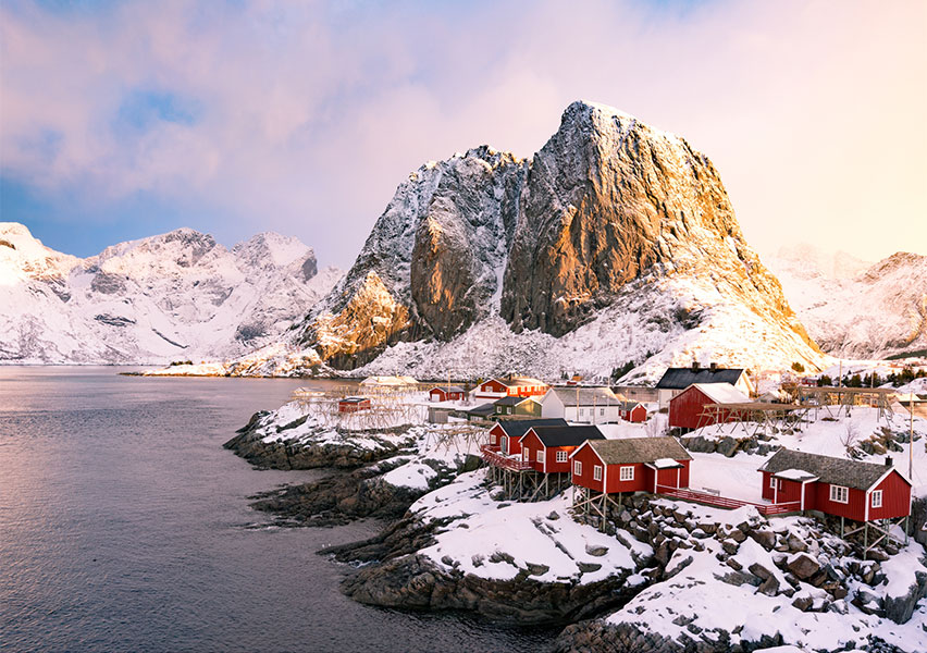 Aurora boreale: Harstad e Isole Lofoten